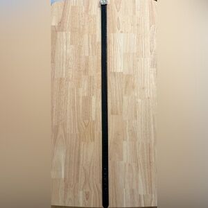 Ralph Lauren Purple Label Mens black alligator belt size 40